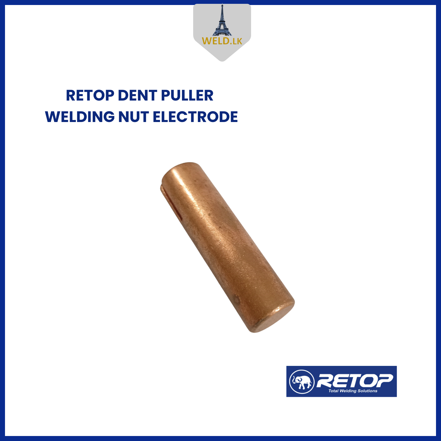 RETOP DENT PULLER WELDING NUT ELECTRODE