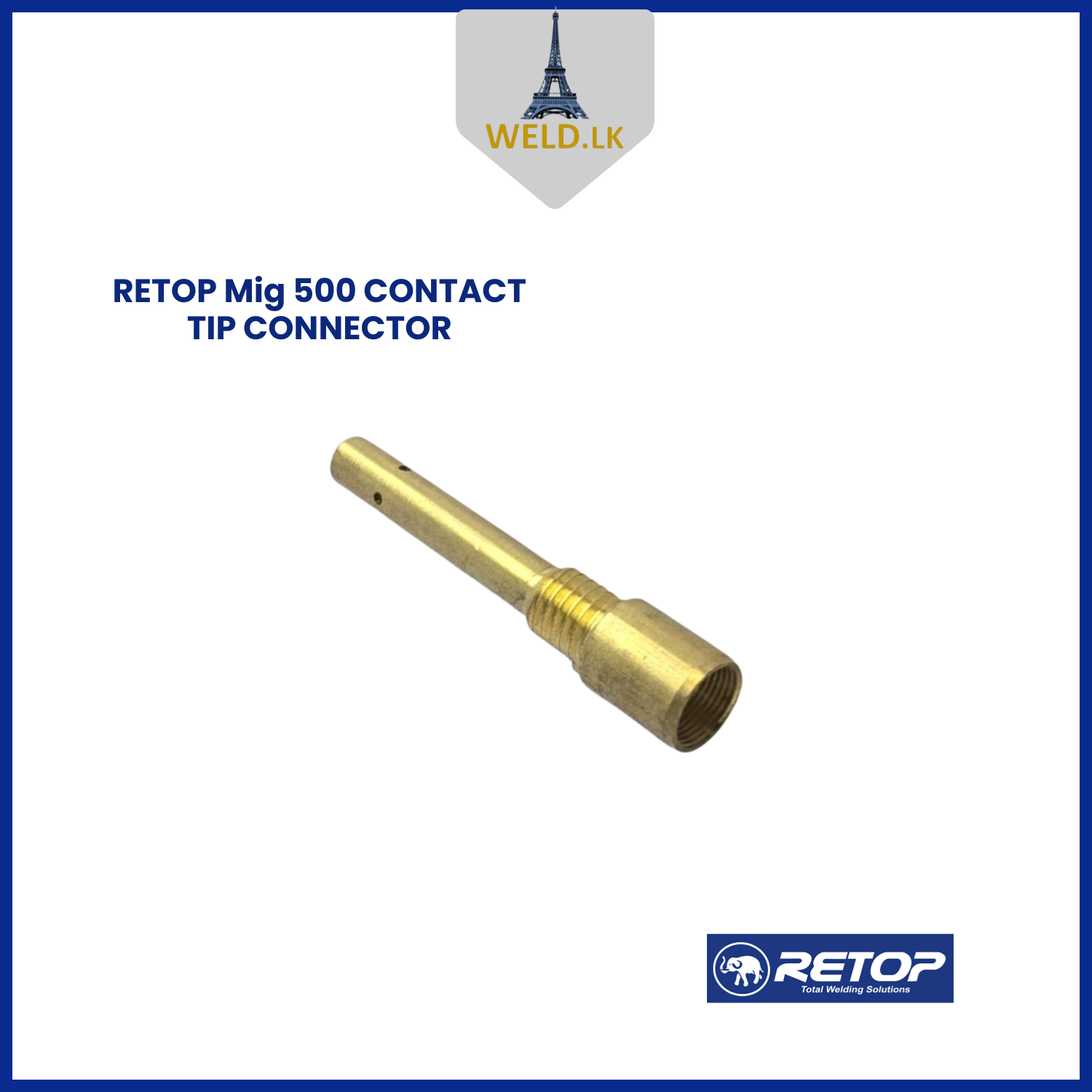 RETOP MIG 500 CONTACT TIP CONNECTOR