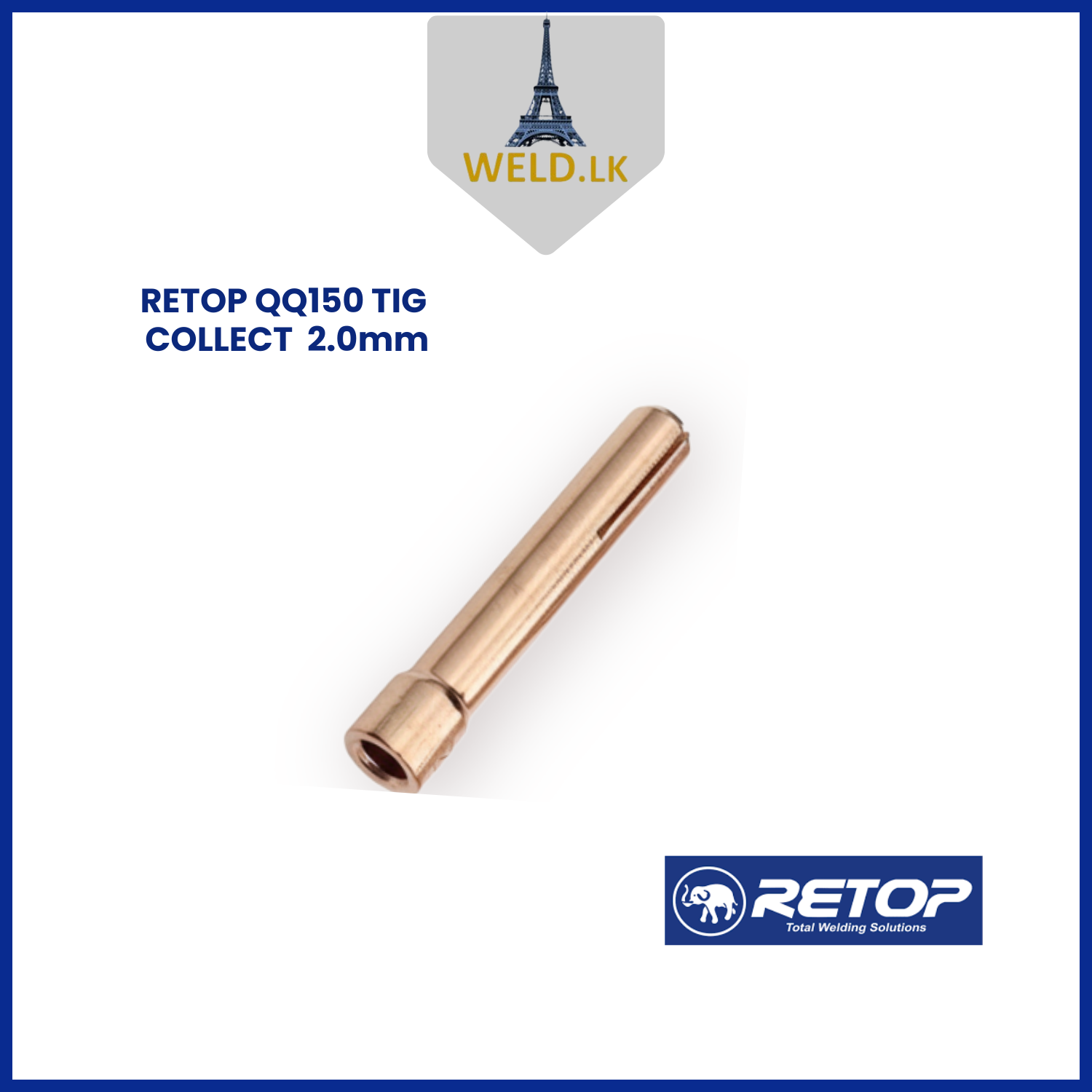 RETOP QQ150 TIG COLLECT 2.0mm
