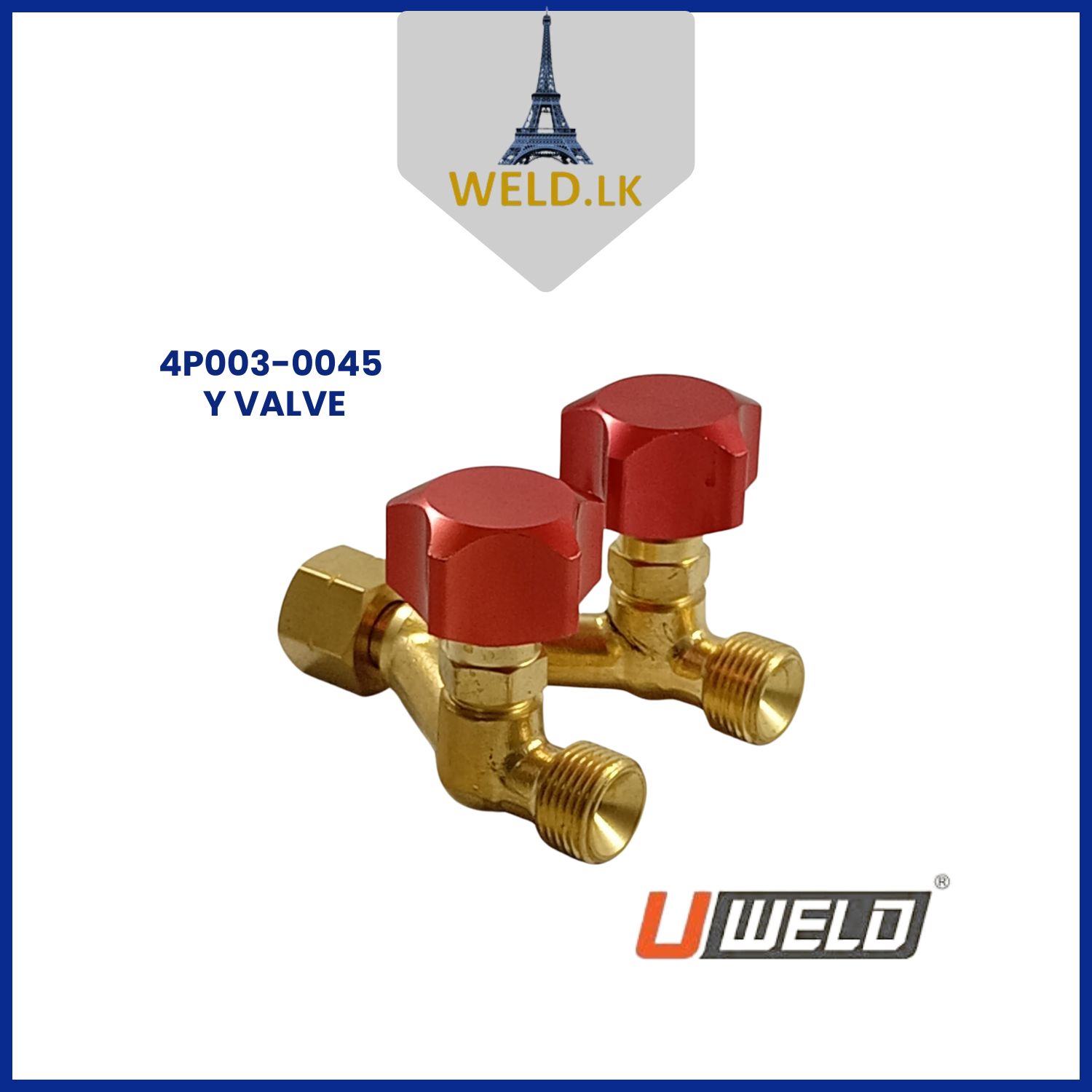 UWELD 4P003-0045 Y VALVE (ACETYLENE)