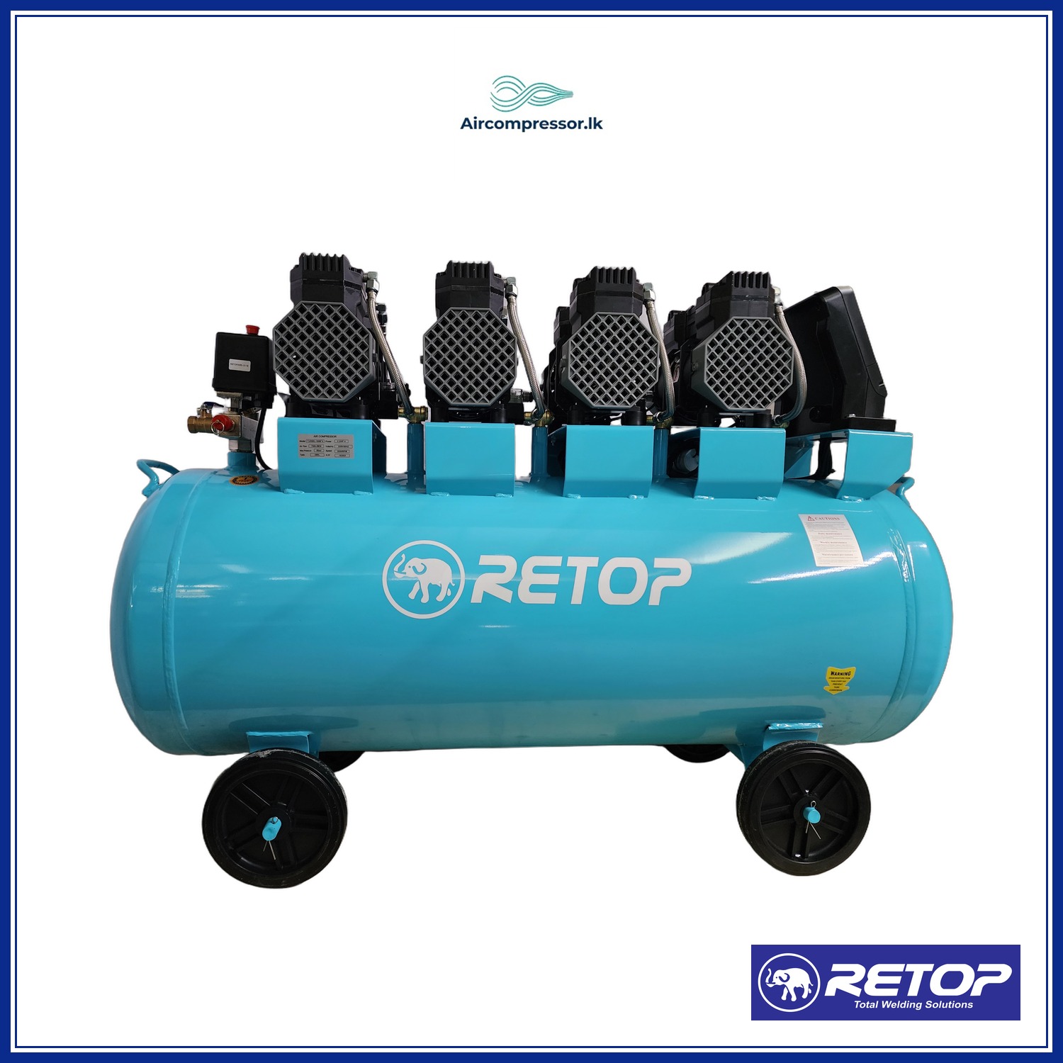 RETOP AIR COMPRESSOR 200L OIL-FREE 8.8HP image 2