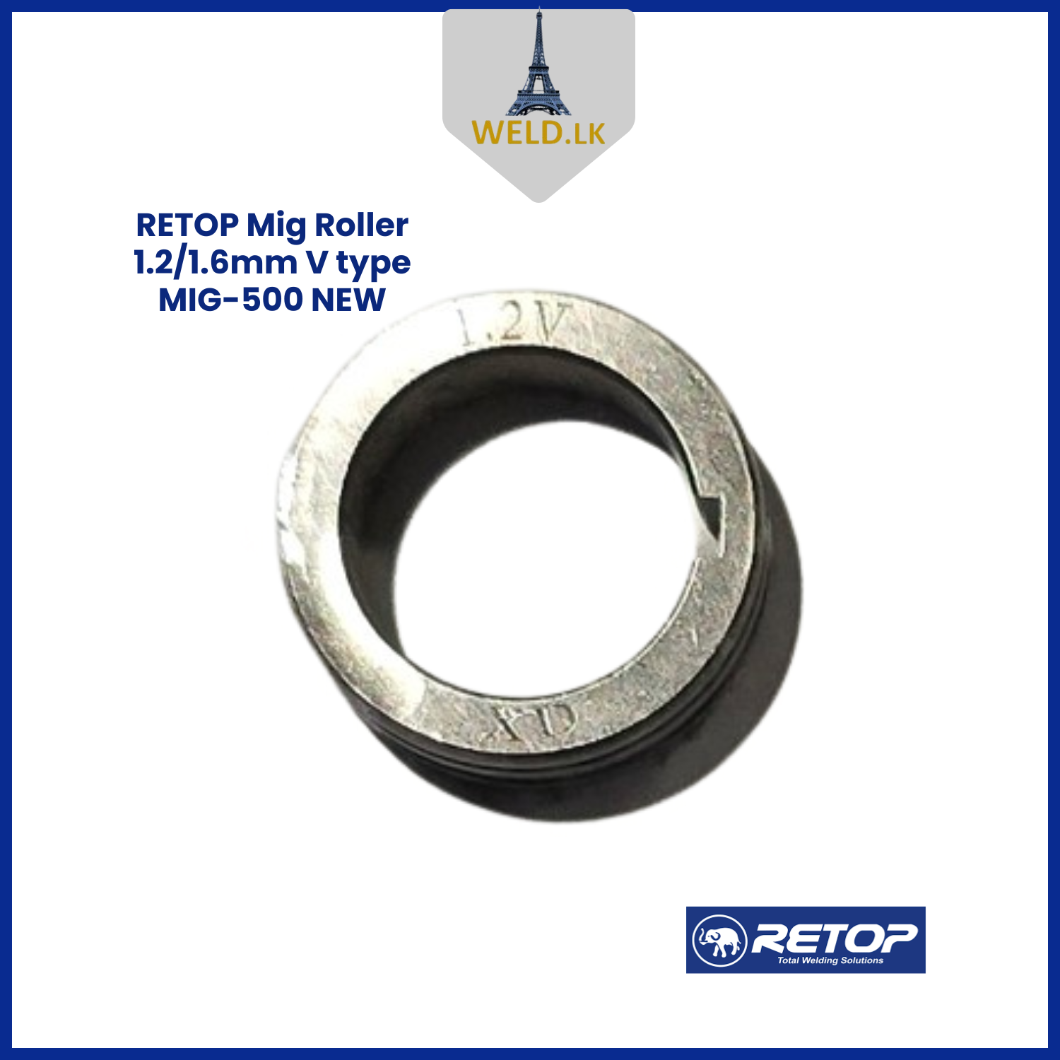 RETOP MIG ROLLER 1.2/1.6mm V TYPE MIG-500 NEW